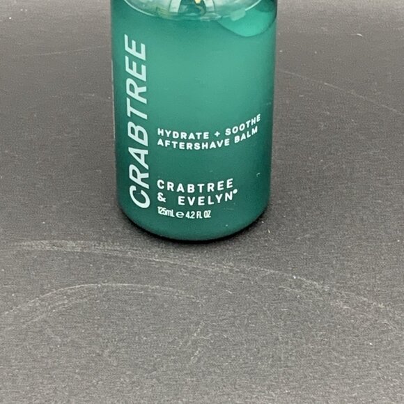 Crabtree & Evelyn Hydrate + Sooth Aftershave Balm 4.2 oz Pump Discontinued - Picture 2 of 5